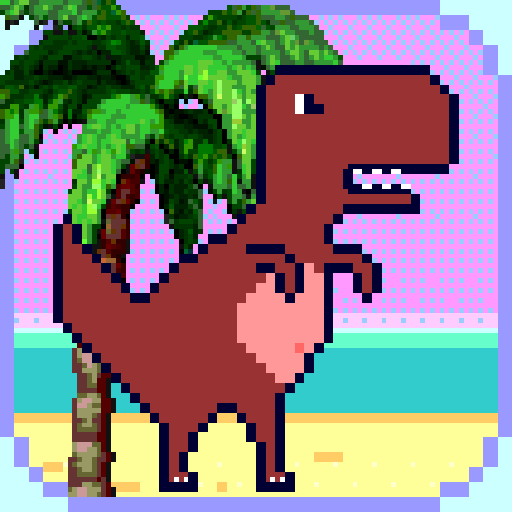 Dino Game Classic and Color logo