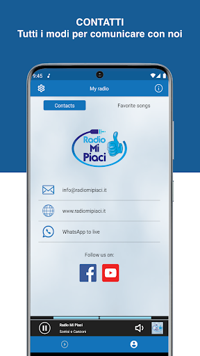 Radio Mi Piaci Screen 3