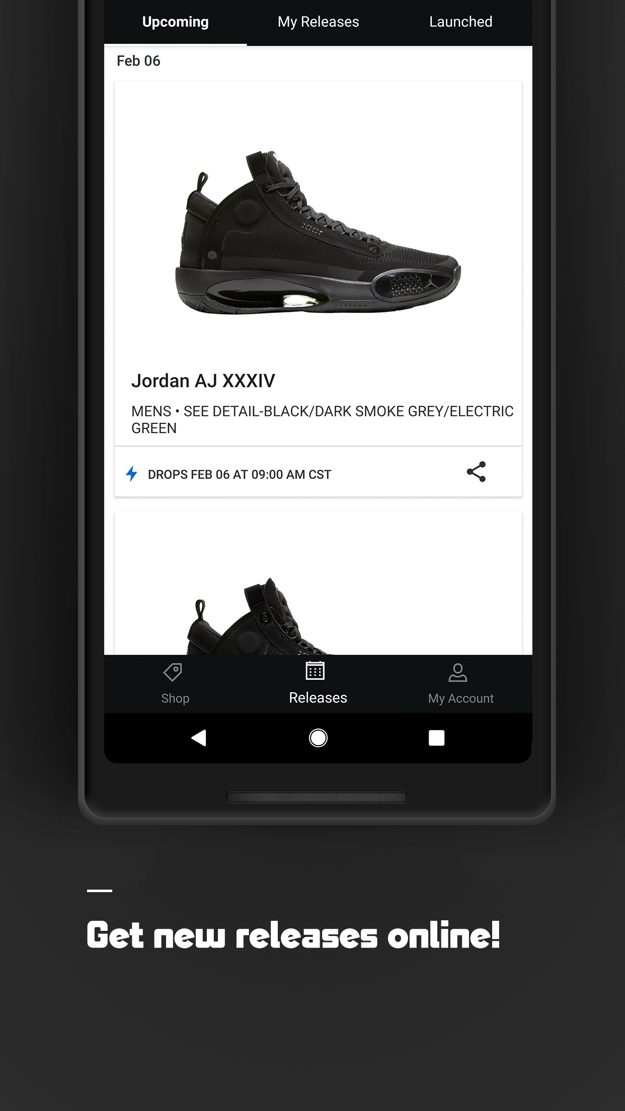 Android application Foot Locker: Sneakers, clothes & culture screenshort