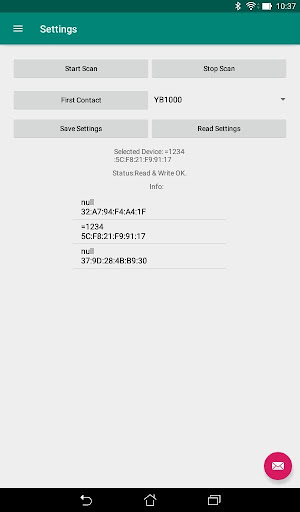 Android application YR Drive Easy Connect screenshort