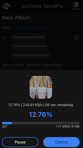 ACDSee SendPix Screen 2