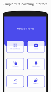Mosaic Photos Editor : Collage 3.0 APK + Mod (Free purchase) for Android
