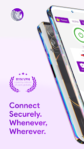 Ryn VPN – Navegue extremamente rápido MOD APK (Ilimitado, Premium desbloqueado) 1