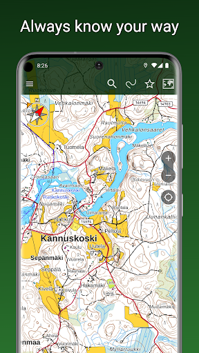 Maastokartat Screenshot 1 - AppWisp.com