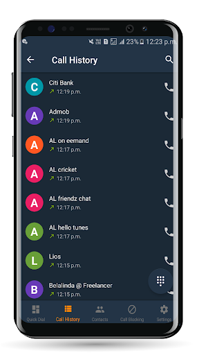 Smart Dialer-Calls & Contacts Screen 3