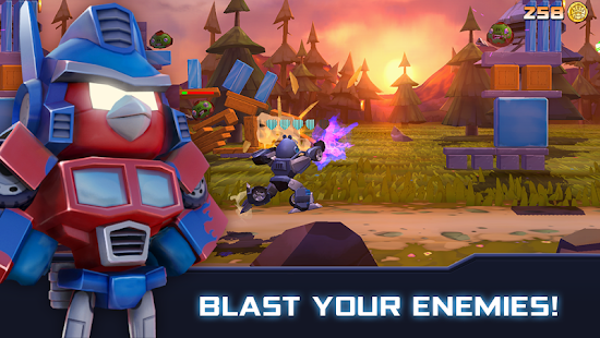 Angry Birds Transformers Screenshot