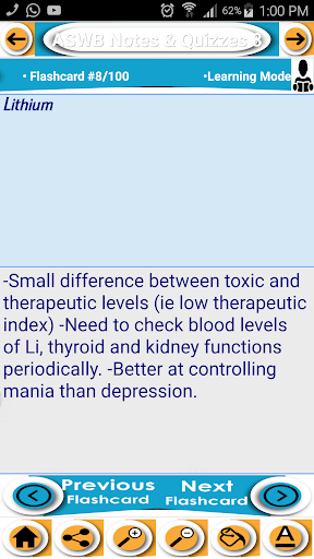 ASWB Exam Review:Notes & Quizz Screen 3