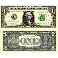 1 USD - 1 Dollar - One Dollar