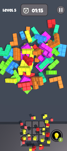 Cube Matcher 3D Screen 3