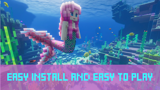 Mermaid for Minecraft PE MOD Screenshot 3 - AppWisp.com