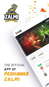 Official Peshawar Zalmi PSL Live Cricket Streaming Apk app for Android 1