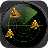 Gold Metal Detector Radar icon