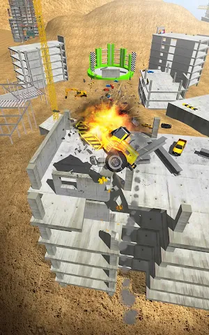 Construction Ramp Jumping screenshot 18