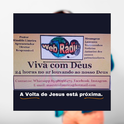 Rádio web viva com Deus Screen 3