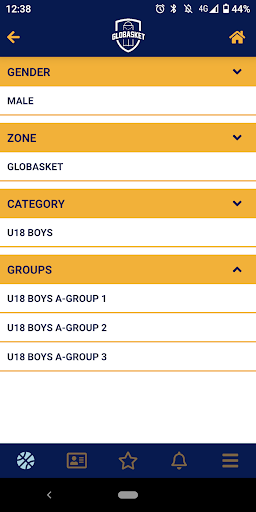 GLOBASKET Screen 2