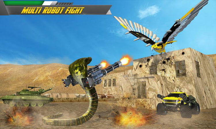 Snake Robot Transform Games - 2.6 - (Android)