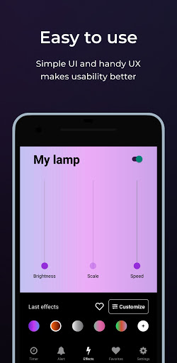Android application Sialamp screenshort