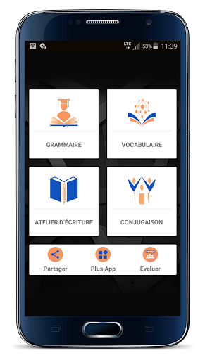 Android application Améliorez votre français screenshort