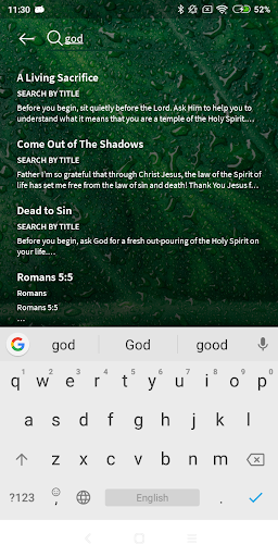 Pray the Word Screen 2
