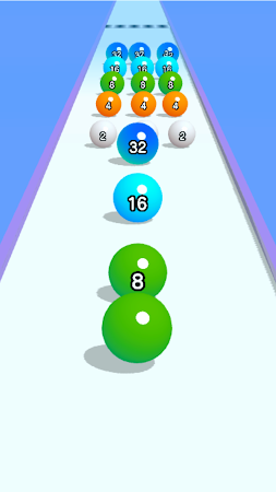 Game screenshot Ball Run 2048: merge number hack