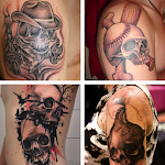 Cover Image of ดาวน์โหลด Skull Tatto Ideas  APK