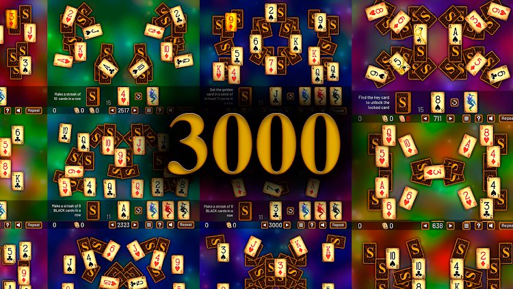 3000 TriPeaks Solitaire Games - 1.5 - (Android)