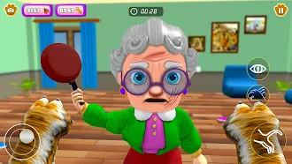 Game screenshot шутник бабуша кошка жизнь игра hack