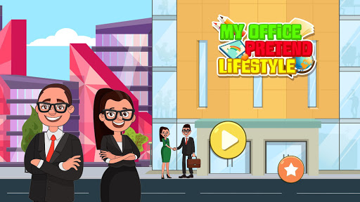 My Office Pretend Lifestyle: Play Town Busy Life androidhappy screenshots 2