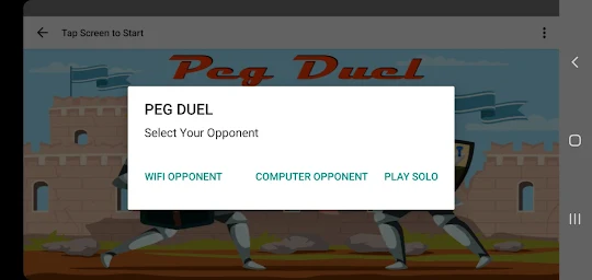 Peg Duel