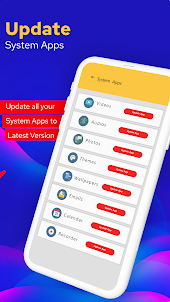 Software Update: Upgrade Apps