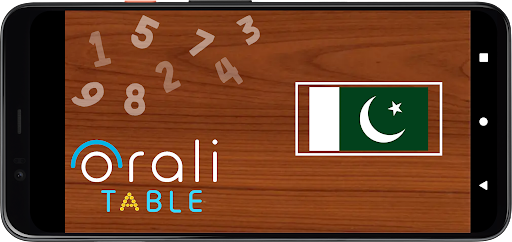 Android application Orali Table screenshort