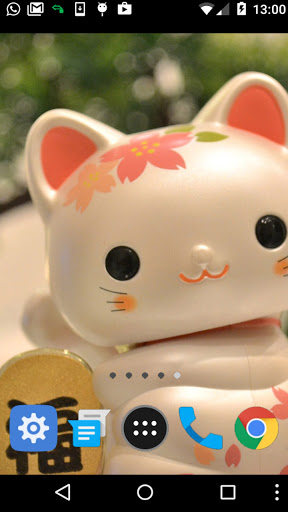 fortune cat wallpaper Screen 2