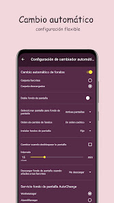 Screenshot 5 Lindos fondos Kawaii PRO android