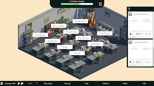 Modern Game Tycoon Screen 3