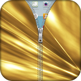 Gold Zipper Lock icon