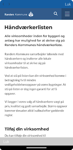 Randers Ejendomsservice Screen 3