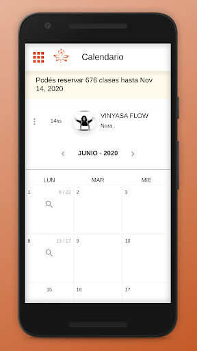 Reservas Maasyoga Screen 3