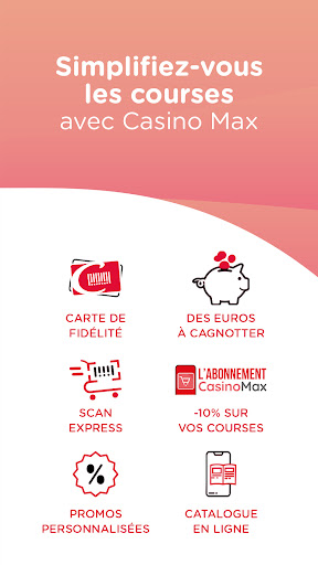 Android application Casino Max - Promos & fidélité screenshort