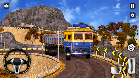 لعبة سائق شاحنة بضائع هندية