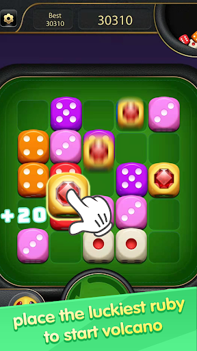 Thumb Dice-Number Merge
