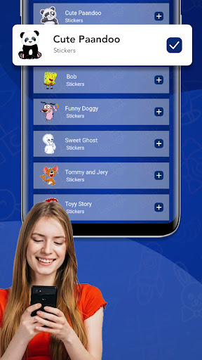 Cartoon Stickers For WhatsApp Screen 2