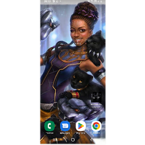 Imágen 2 Wakanda Girl Wallpaper fã android
