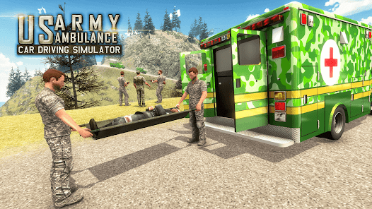 Army Ambulance Transport Truck  screenshots 7