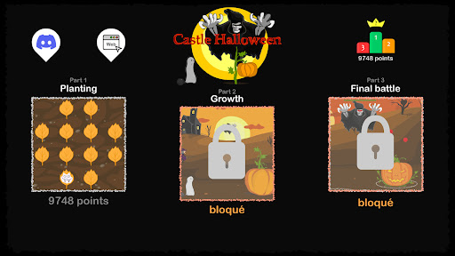 Android application Castle Halloween screenshort