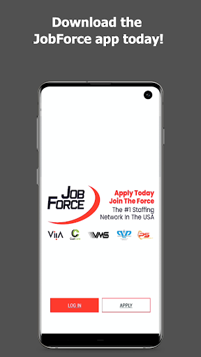 Android application JobForce screenshort