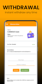 Captura 4 Ethereum 2.0 | Eth Mining App android