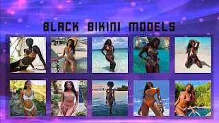 Black Bikini Model - Screenshot 1