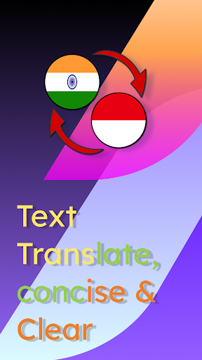Android application Hindi Indonesian Translate screenshort