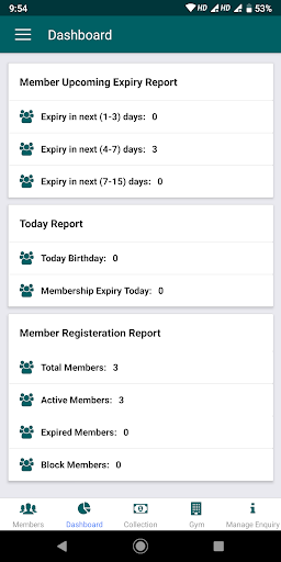 GymBook Gym Management App / Gym Manager screenshot 2