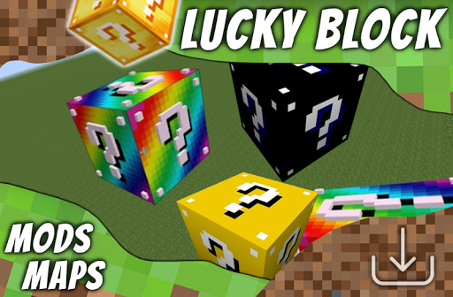 Android application Lucky Block Mod screenshort